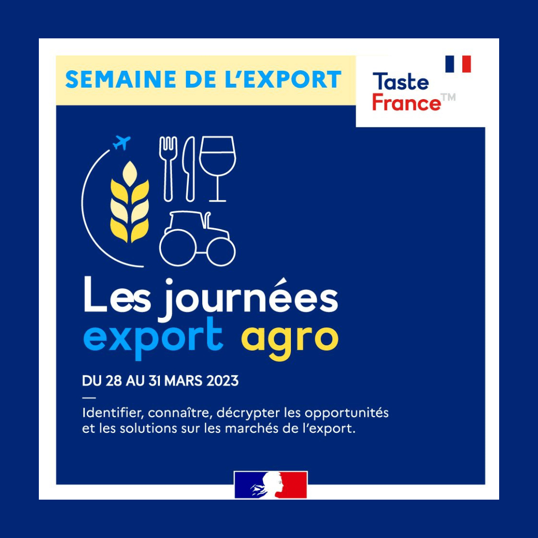 [Replay] Les journées export agro du 28 au 31 mars 2023