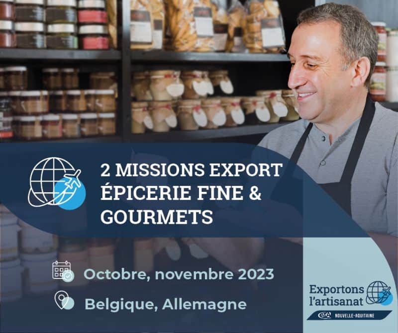 [Export] Missions Belgique & Allemagne de la CMA Nouvelle-Aquitaine