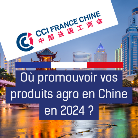 [Vidéo] CCI France Chine : où promouvoir vos produits agro en 2024 ?