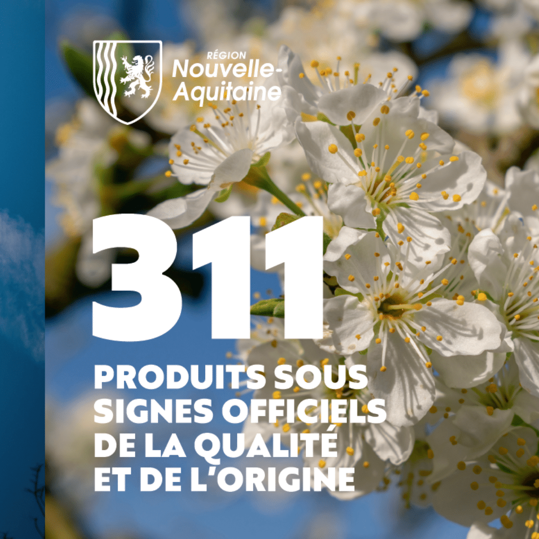 La carte des produits néo-aquitains sous signes officiels de qualité et d’origine (SIQO)