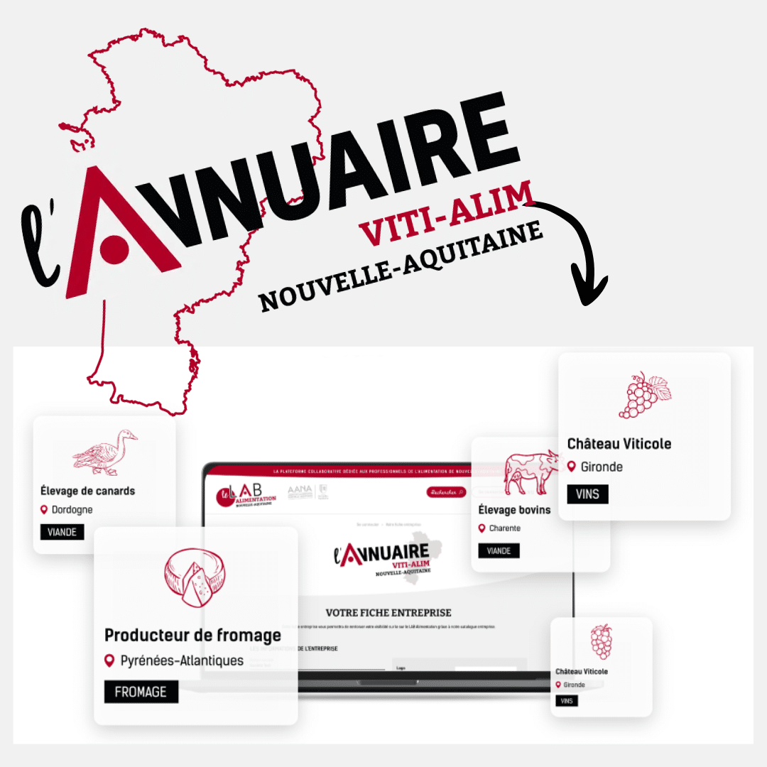 Mise en ligne de l’annuaire des entreprises Viti&Alim de Nouvelle-Aquitaine !