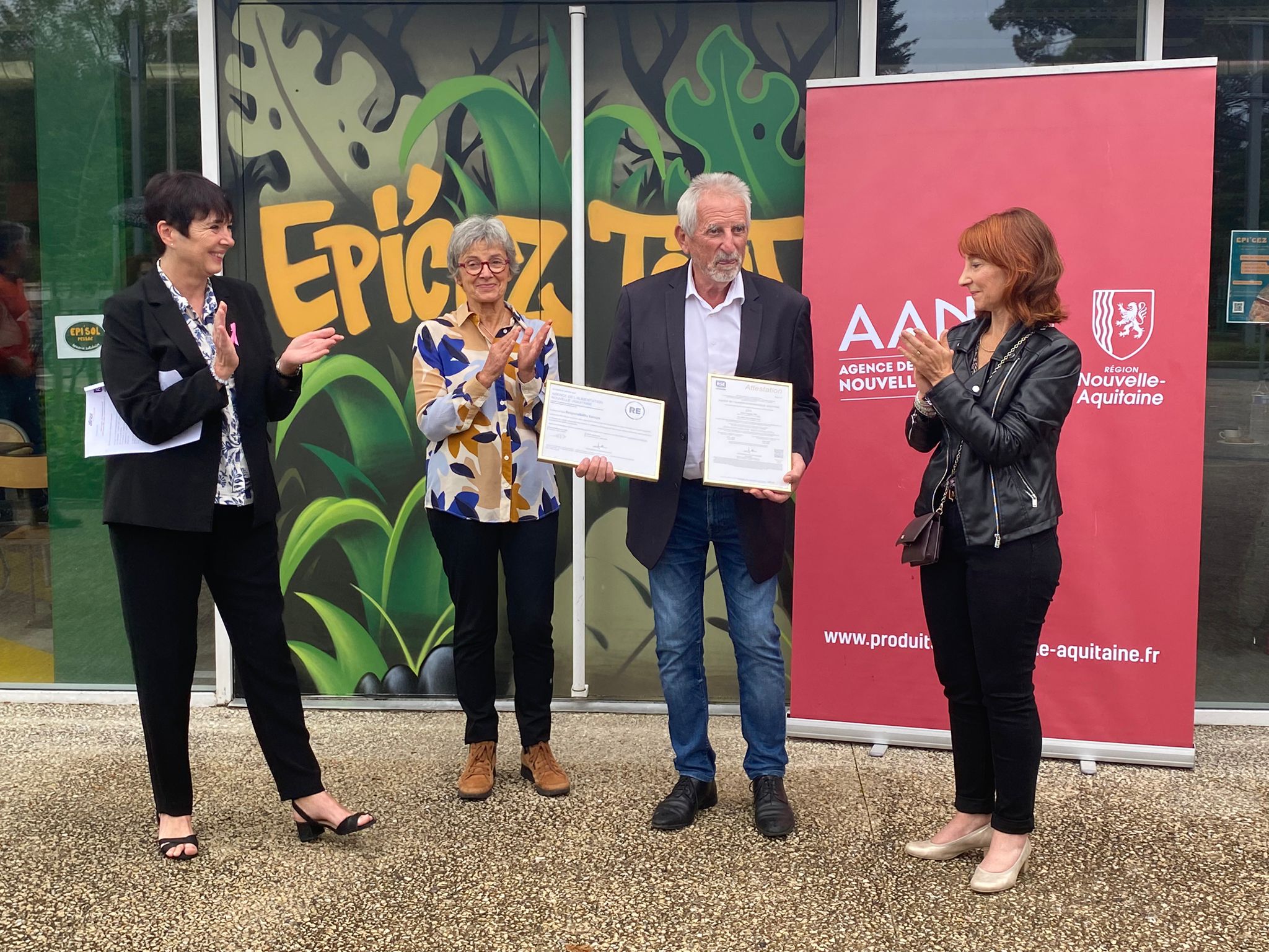 Une agence régionale engagée : L’Agence de l’Alimentation Nouvelle-Aquitaine a obtenu le Label Afnor « Engagé RSE » niveau Confirmé