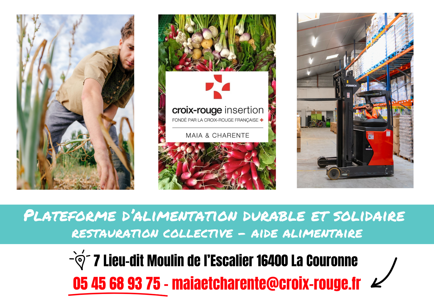 CROIX ROUGE INSERTION MAIA ET CHARENTE