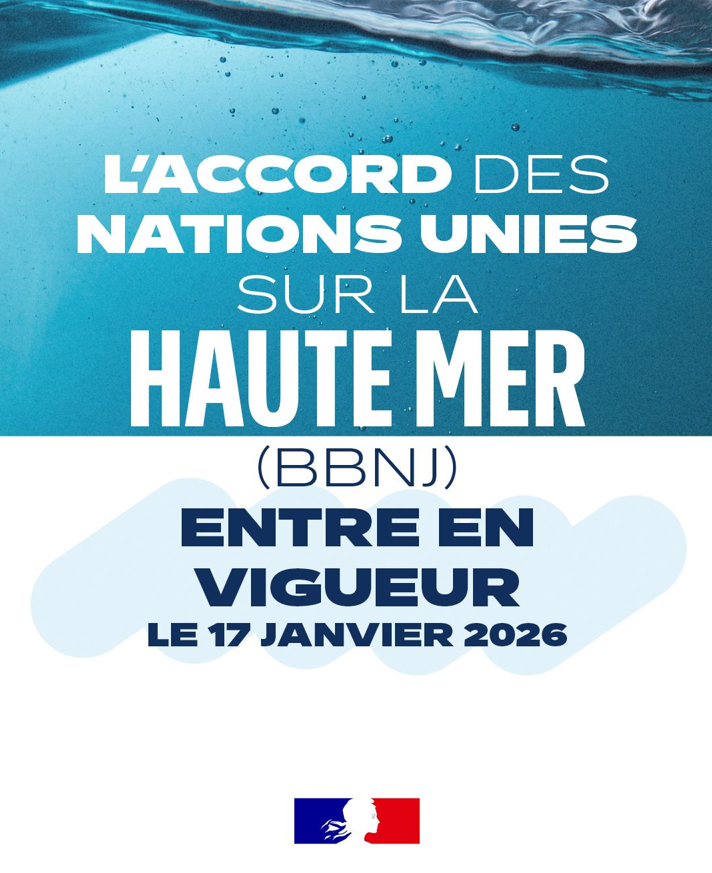 L’Accord des Nations unies sur la haute mer (BBNJ)